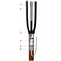 3КВНТпнг-LS-1-150...240 Муфта кабельная