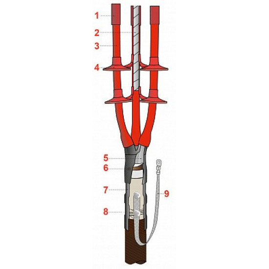 3КНТпнг-LS-10-150...240 исп. 01 Кабельная муфта