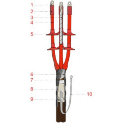 3КНТпНнг-LS-10-16...25 исп. 01 Кабельная муфта